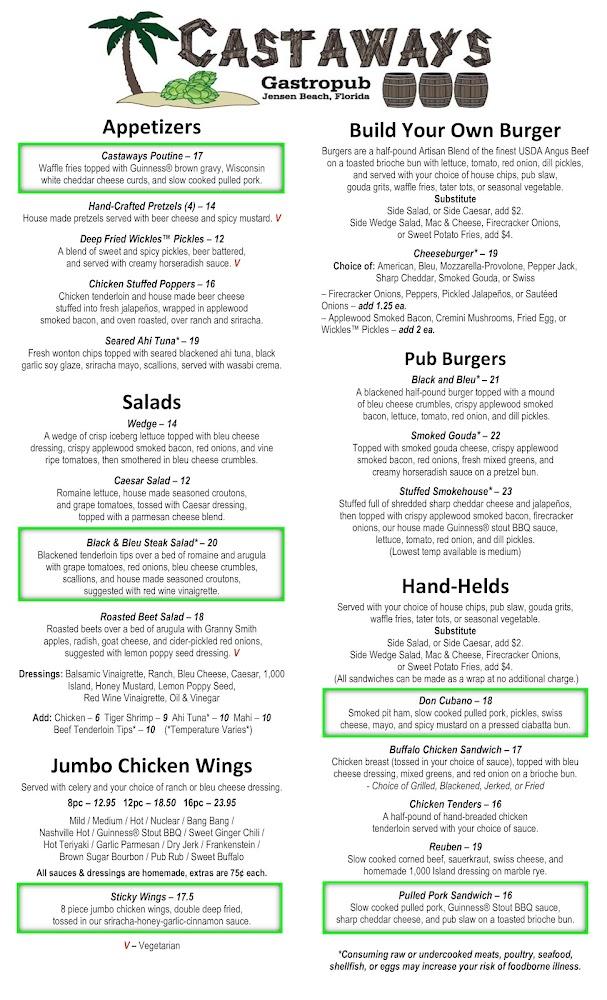 Castaways Gastropub Hand-Crafted Pretzels