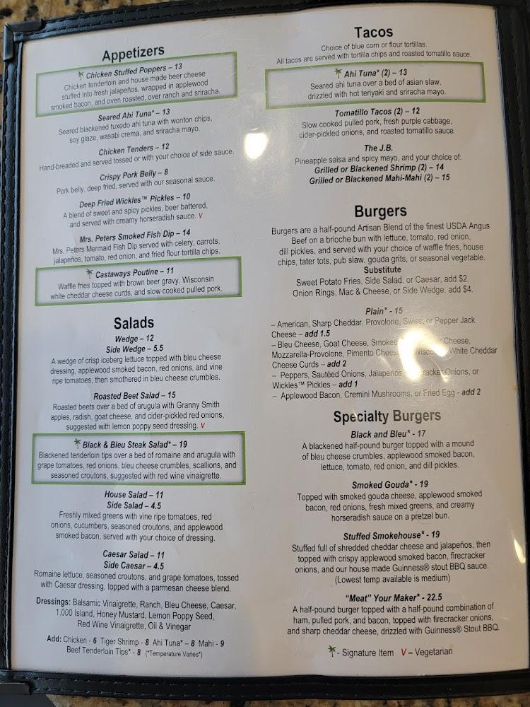 Castaways Gastropub Menu image 4
